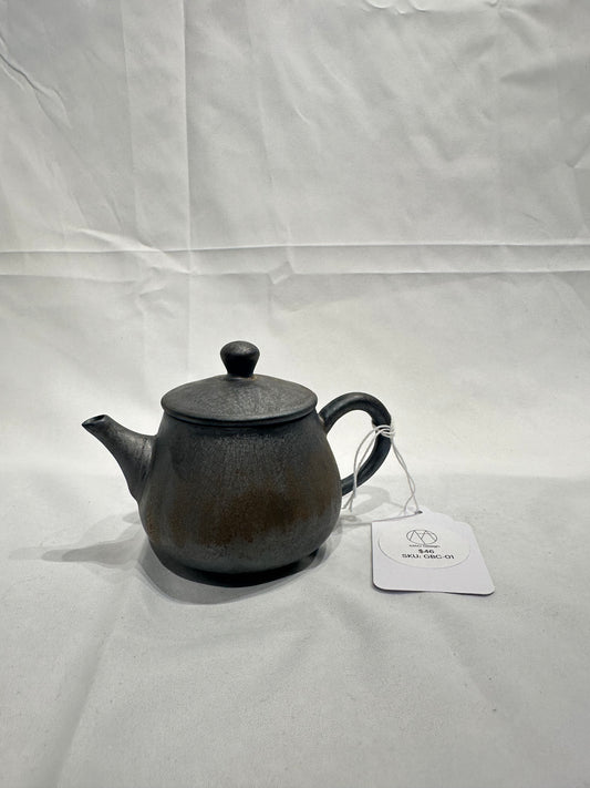 Gohobi Ceramic Metallic Glaze Teapot