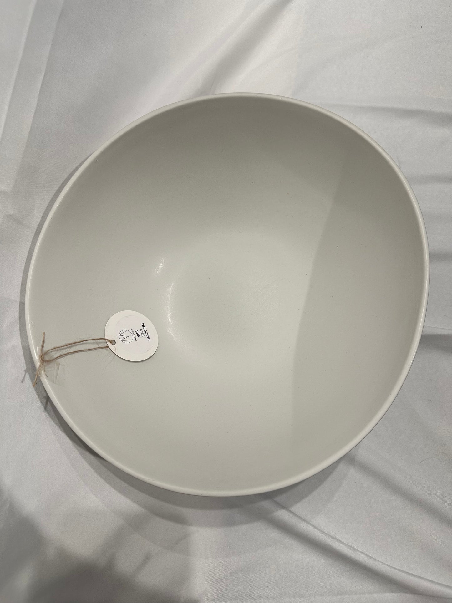 Stoneware Serving Bowl | Dadasi 11.8" WHITE