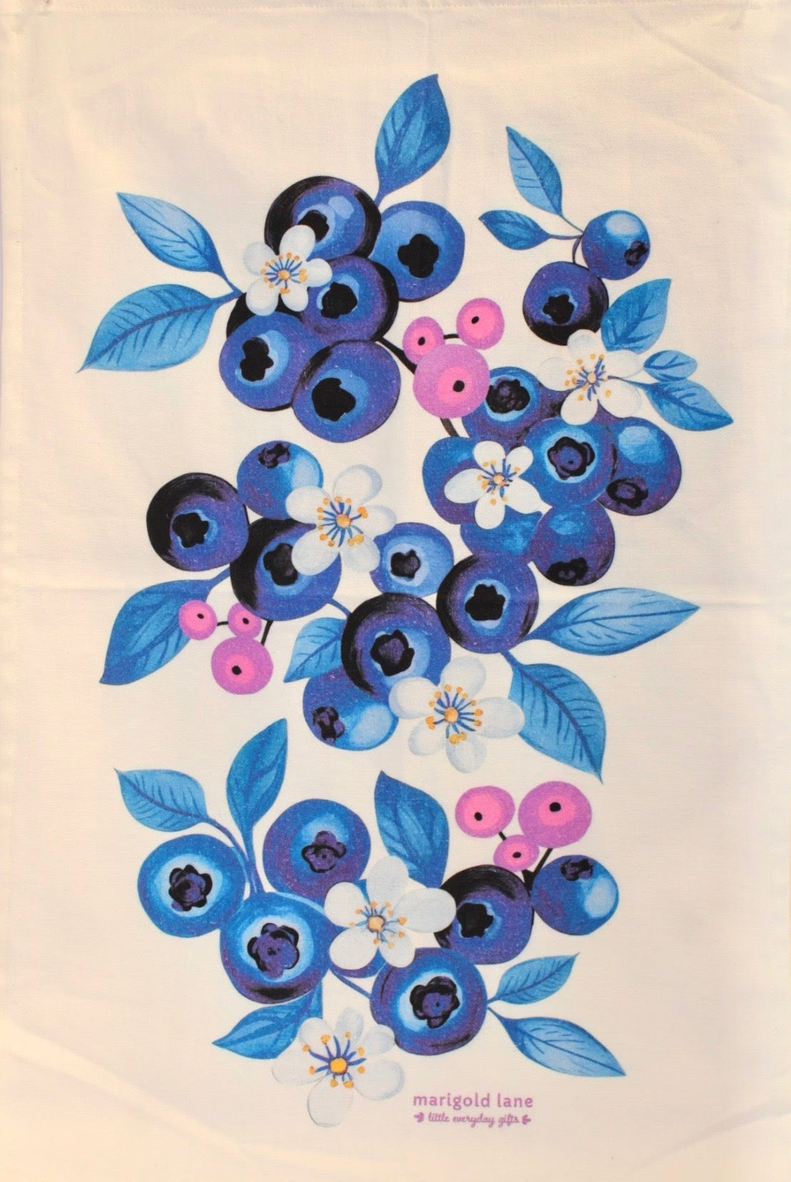 Custom Blueberry Tea Towel Gift Set