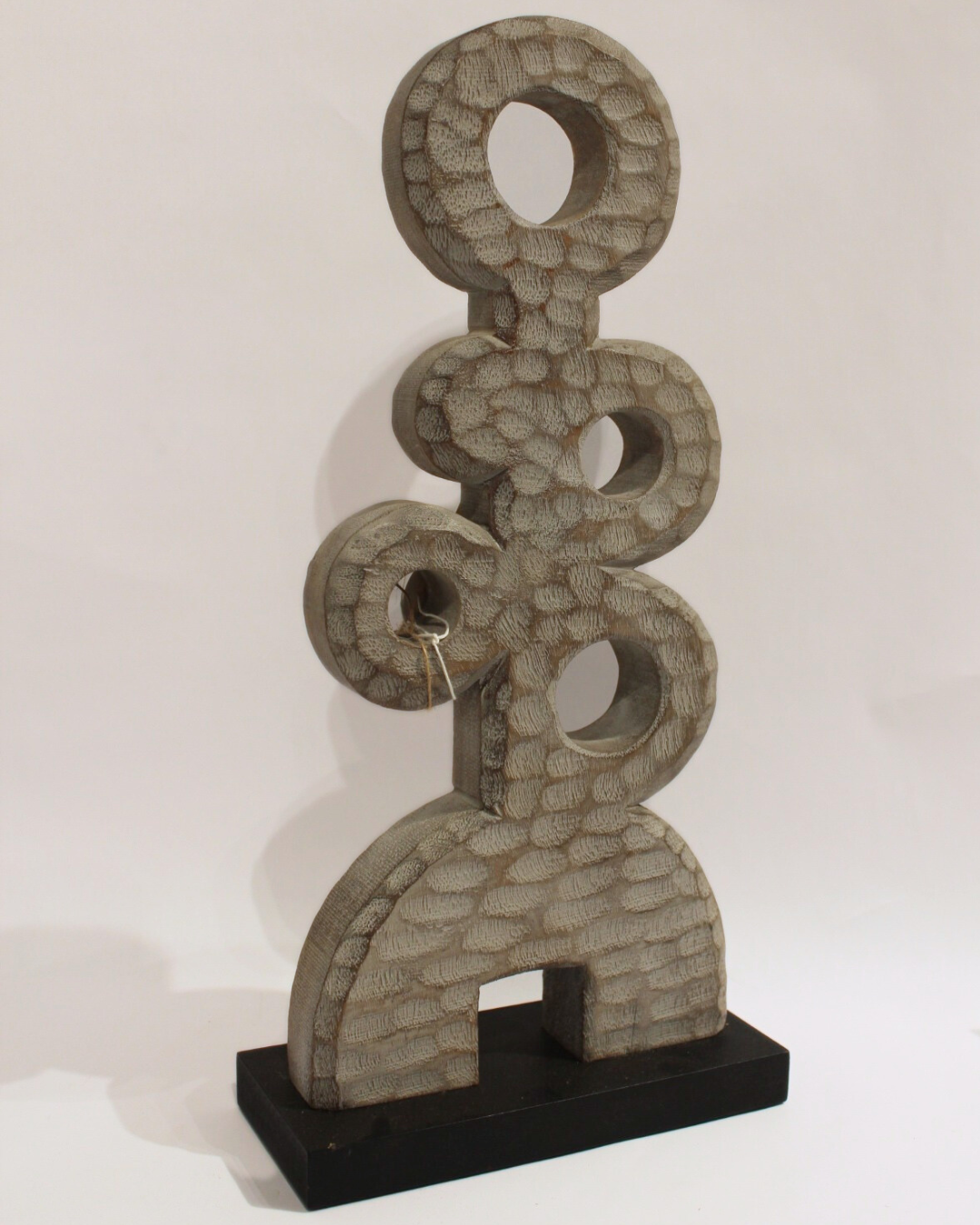 Hammered Wood Sculpture