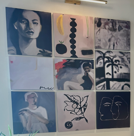 Custom Modern Art Frameless