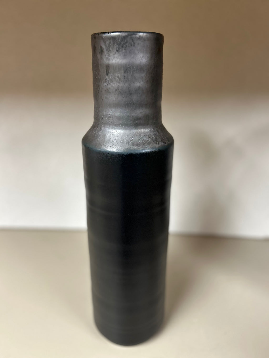 Tall Black Vase