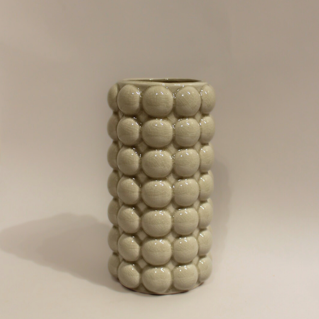 Bubble tall vase