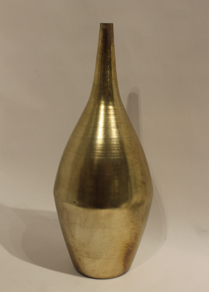 Gold Tear Drop Vase