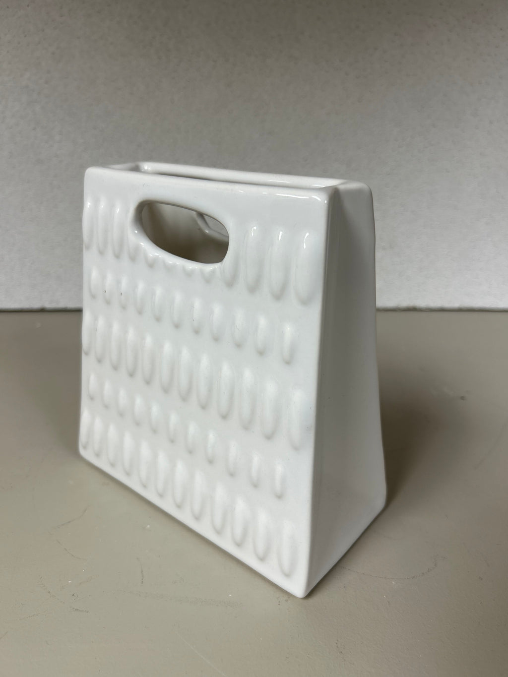 Mini White Bag Decor