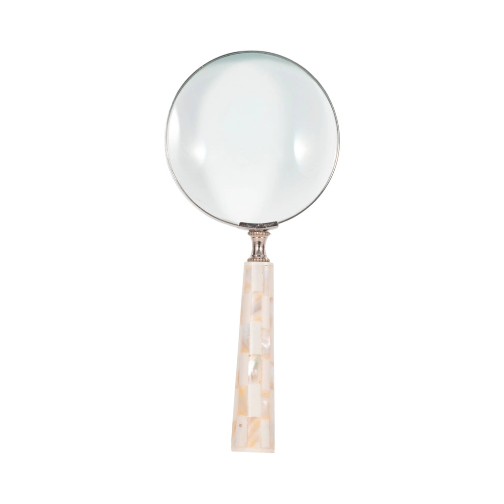 Magnifying Glass with Metal Resin Mop Handle