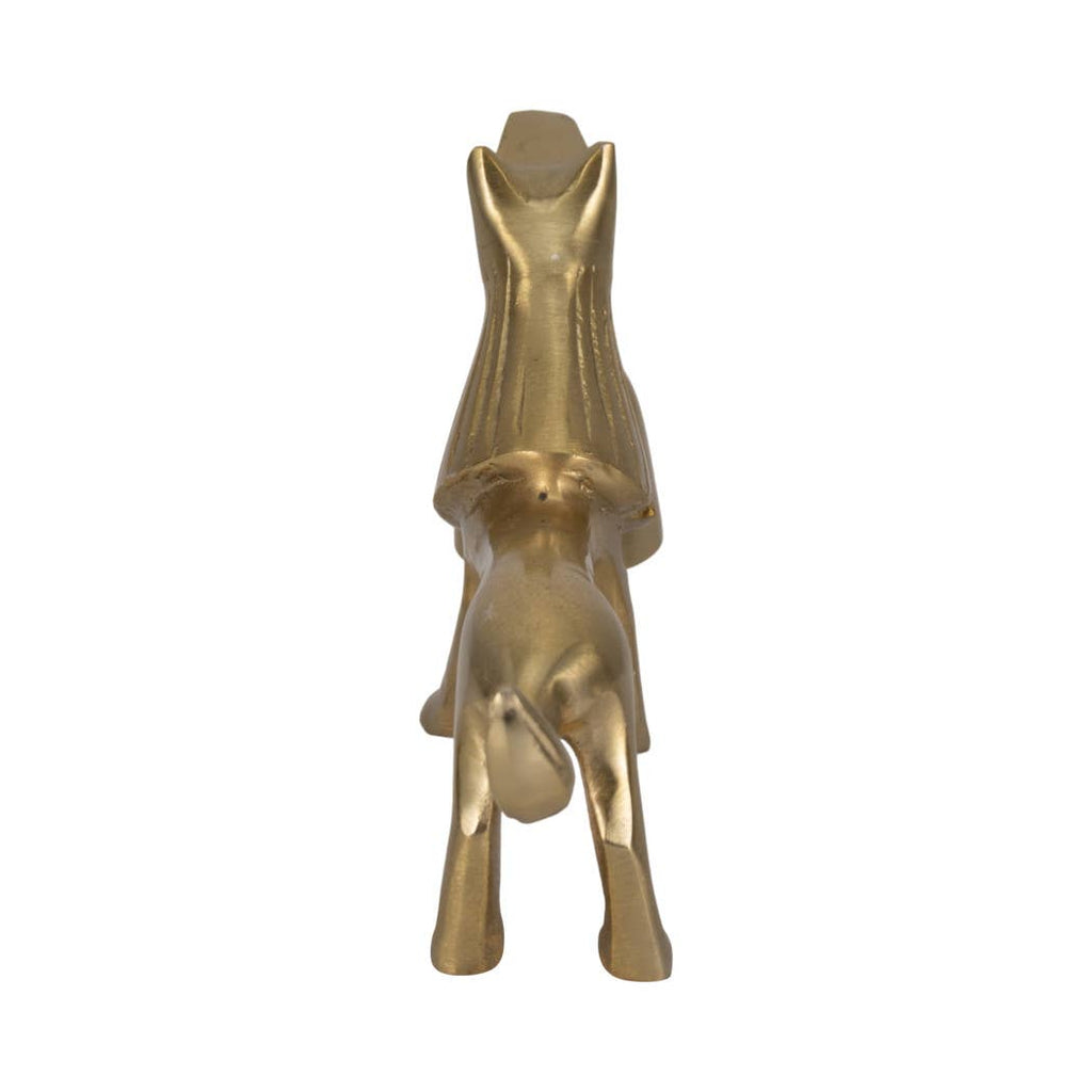 Metal Unique Elegant Lion Candle Snuffer - Gold, 5 in.
