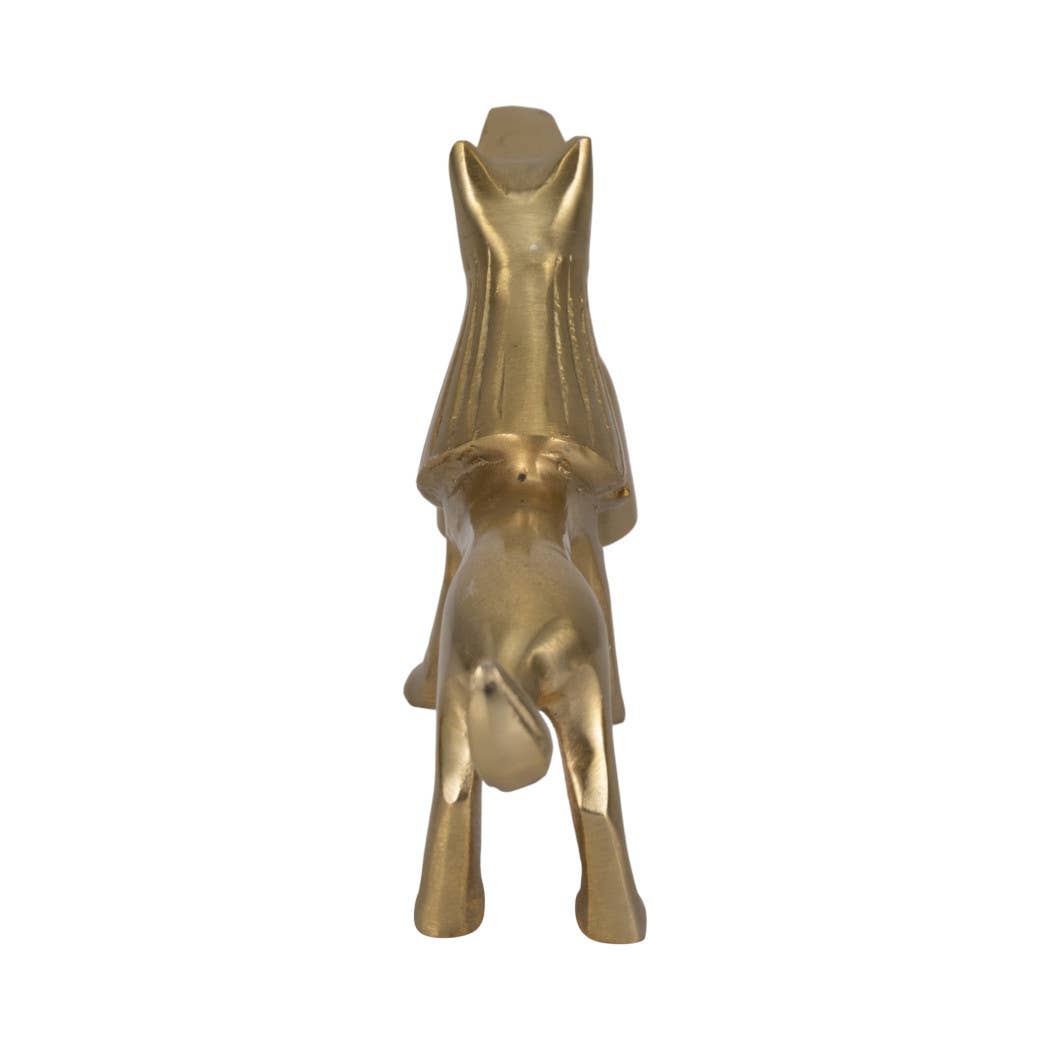 Metal Unique Elegant Lion Candle Snuffer - Gold, 5 in.