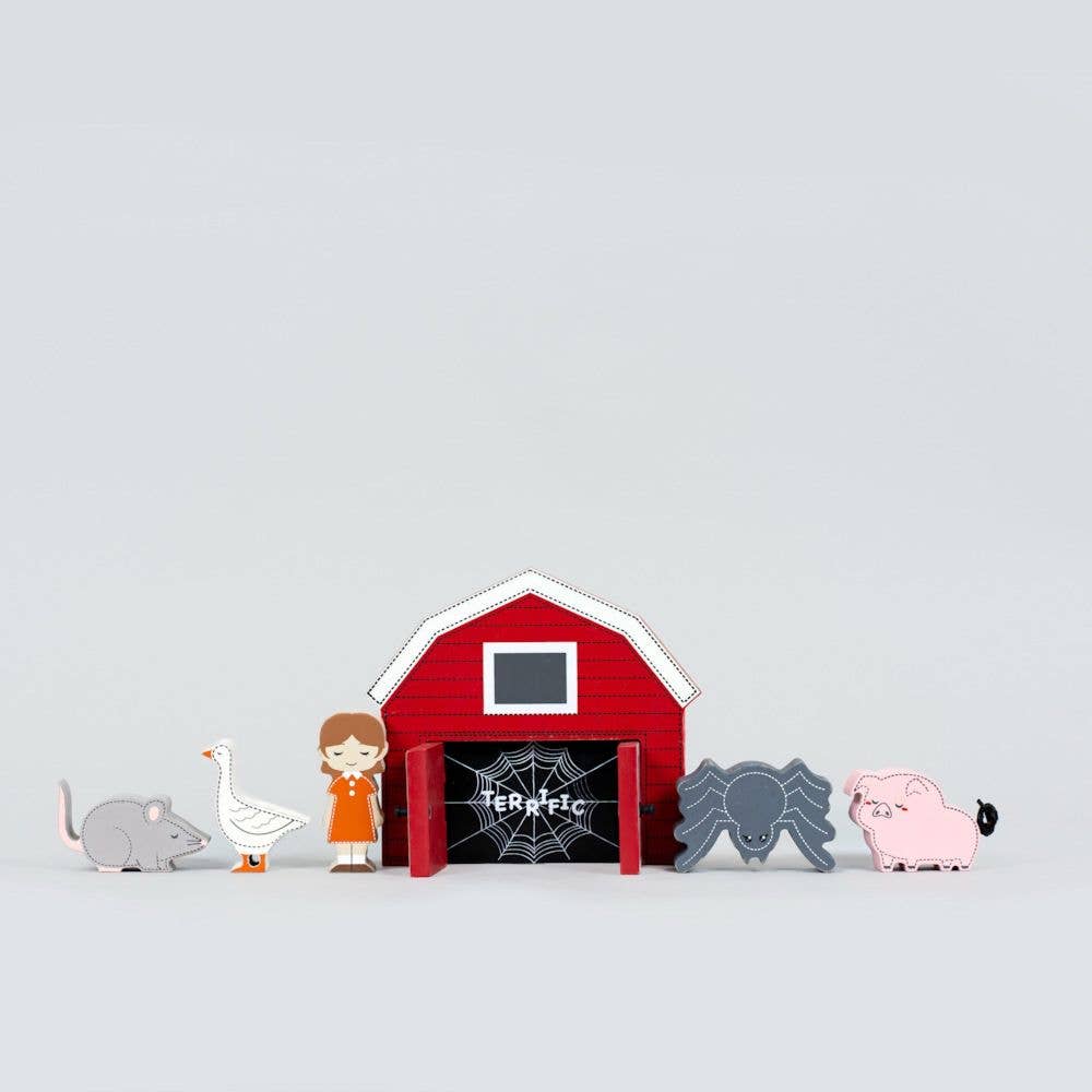 12691 - woodland storybook gift set 7 pc (CHARLOTTE WEB)