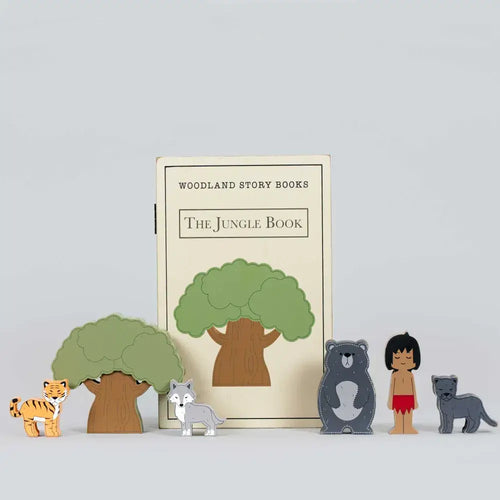 11963 - 8x12 woodland storybook s/6 (JUNGLE BOOK) Gift Set