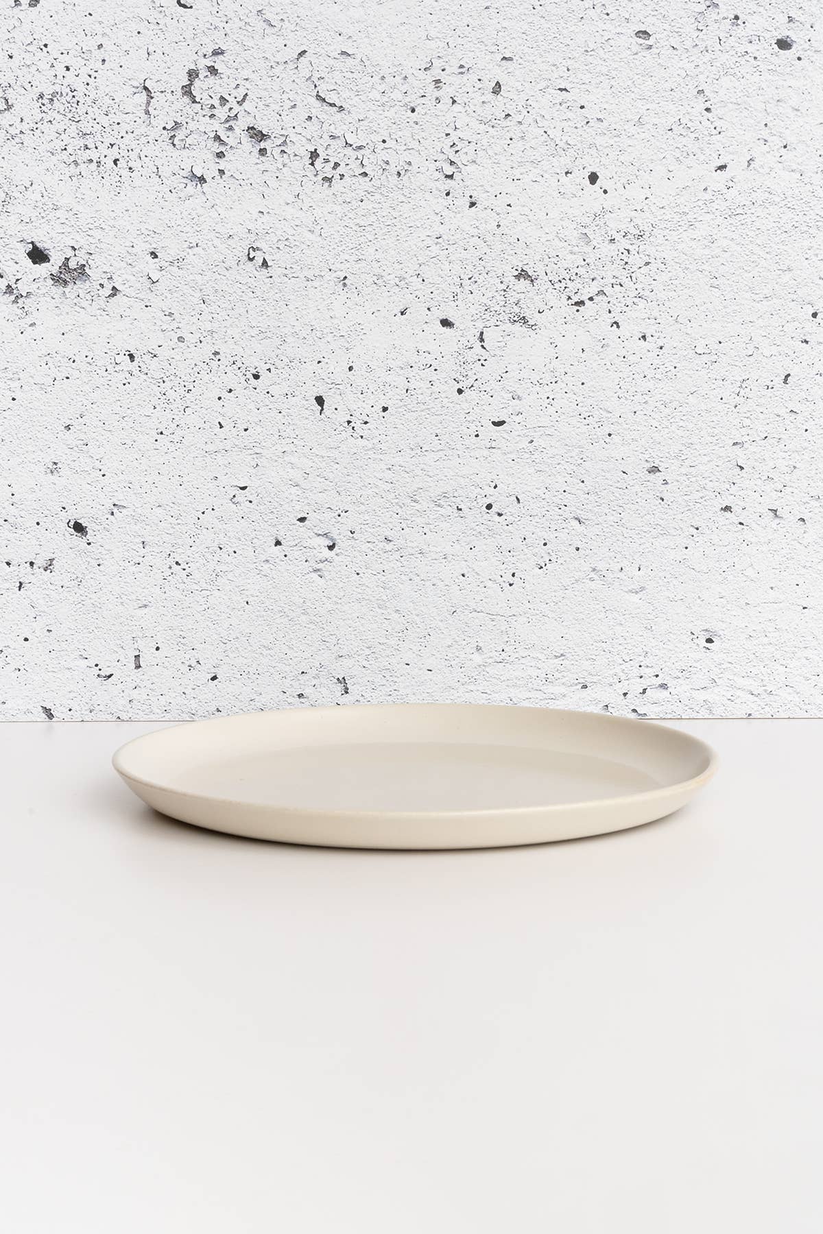 Stoneware Flat Dinner Plate | Edan 11.2"