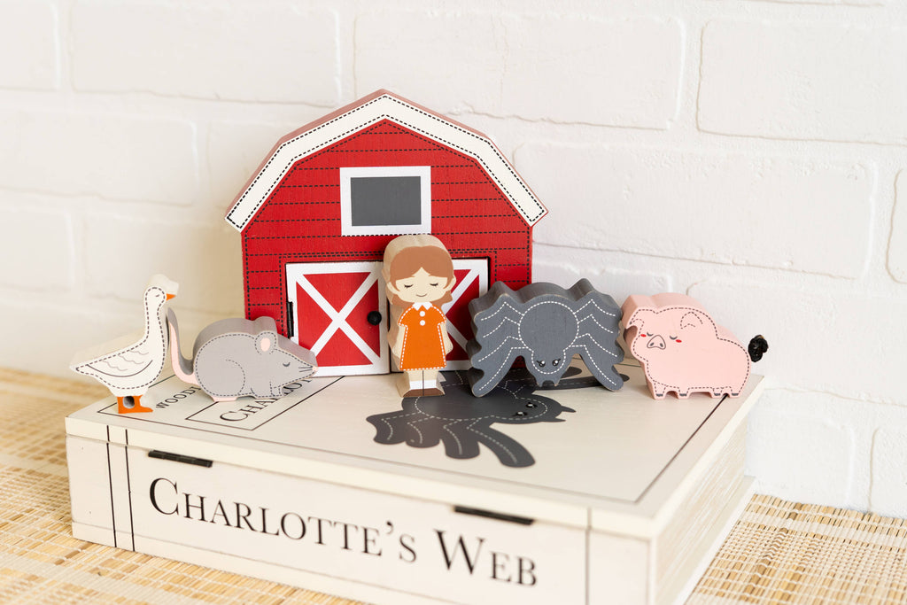 12691 - woodland storybook gift set 7 pc (CHARLOTTE WEB)
