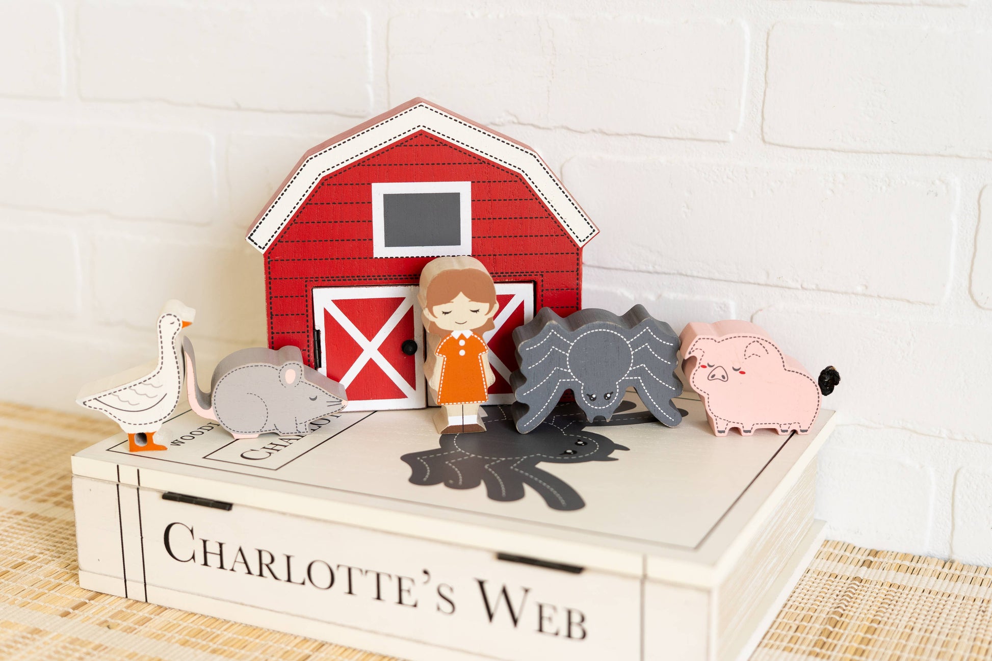 12691 - woodland storybook gift set 7 pc (CHARLOTTE WEB)