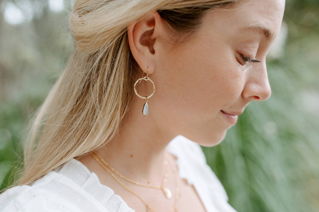 Infinity Circle Earrings