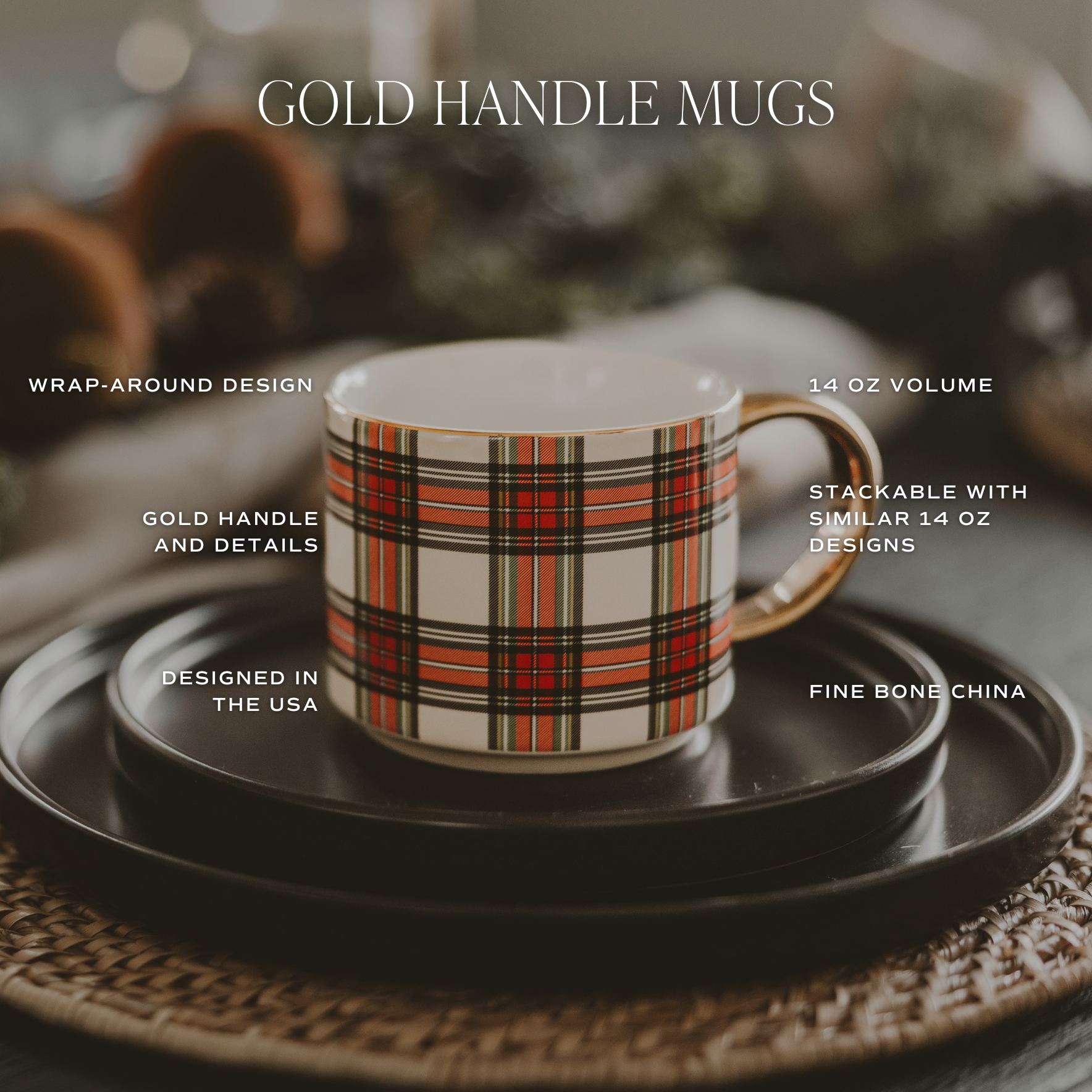 *NEW* Holiday Greenery Coffee Mug - Christmas Decor