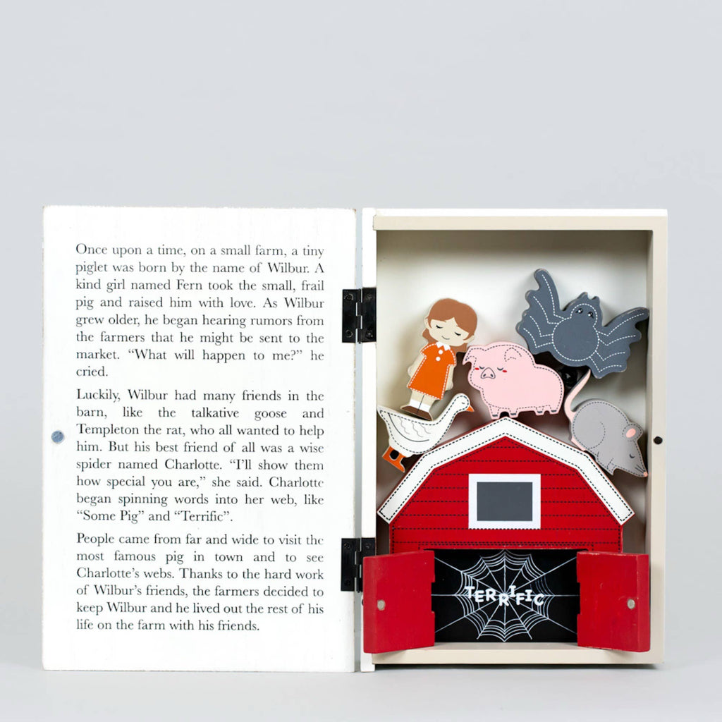 12691 - woodland storybook gift set 7 pc (CHARLOTTE WEB)