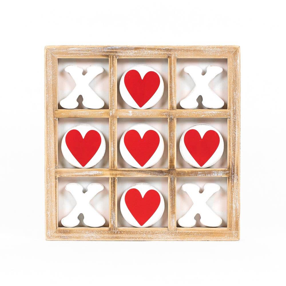 9x9 Tic Tac Toe - CLOVER/HEART - Valentine St Patrick