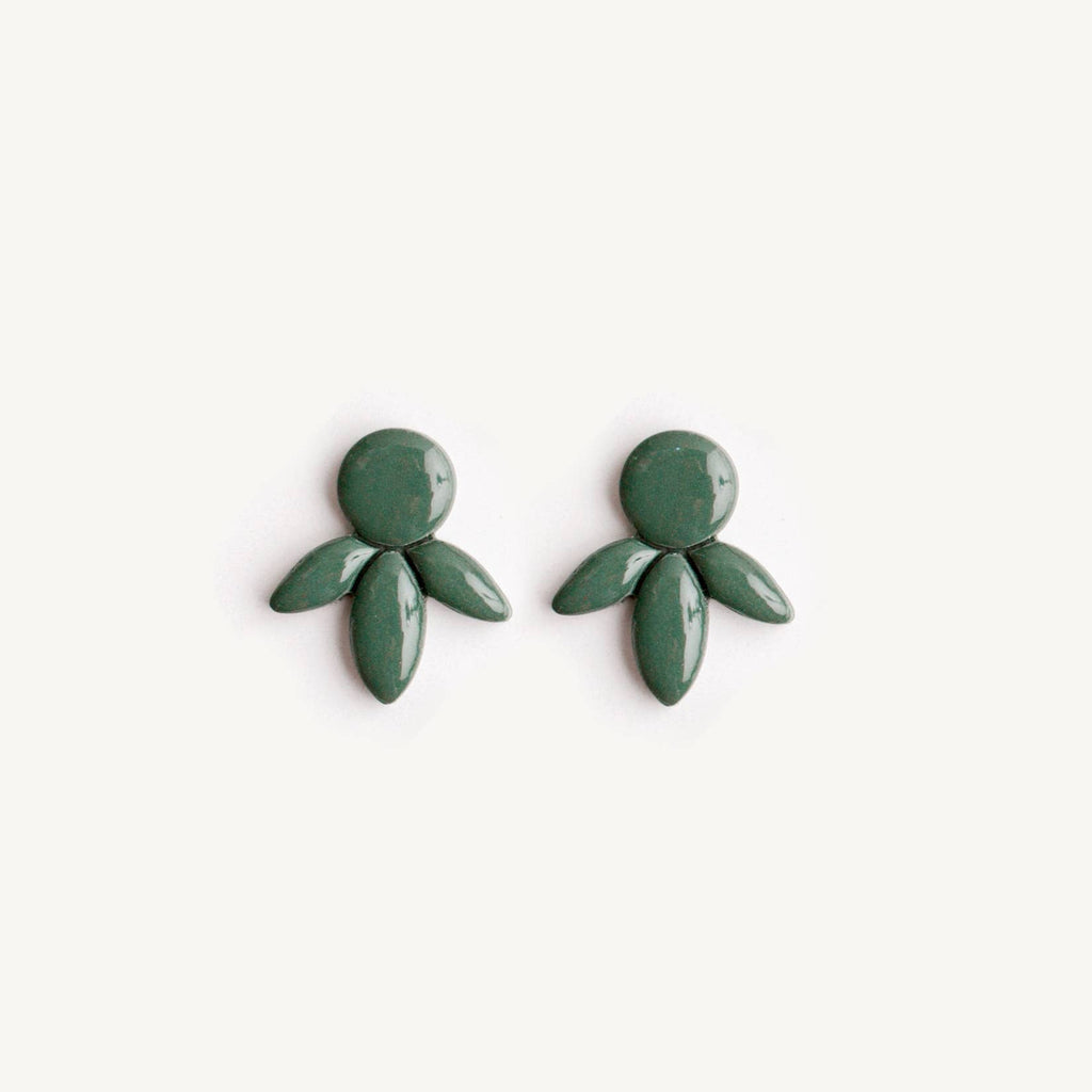 Trio Drop Stud Earrings