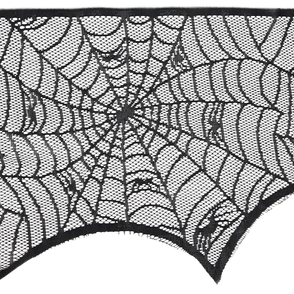 Spiderweb Net Fireplace Scarf