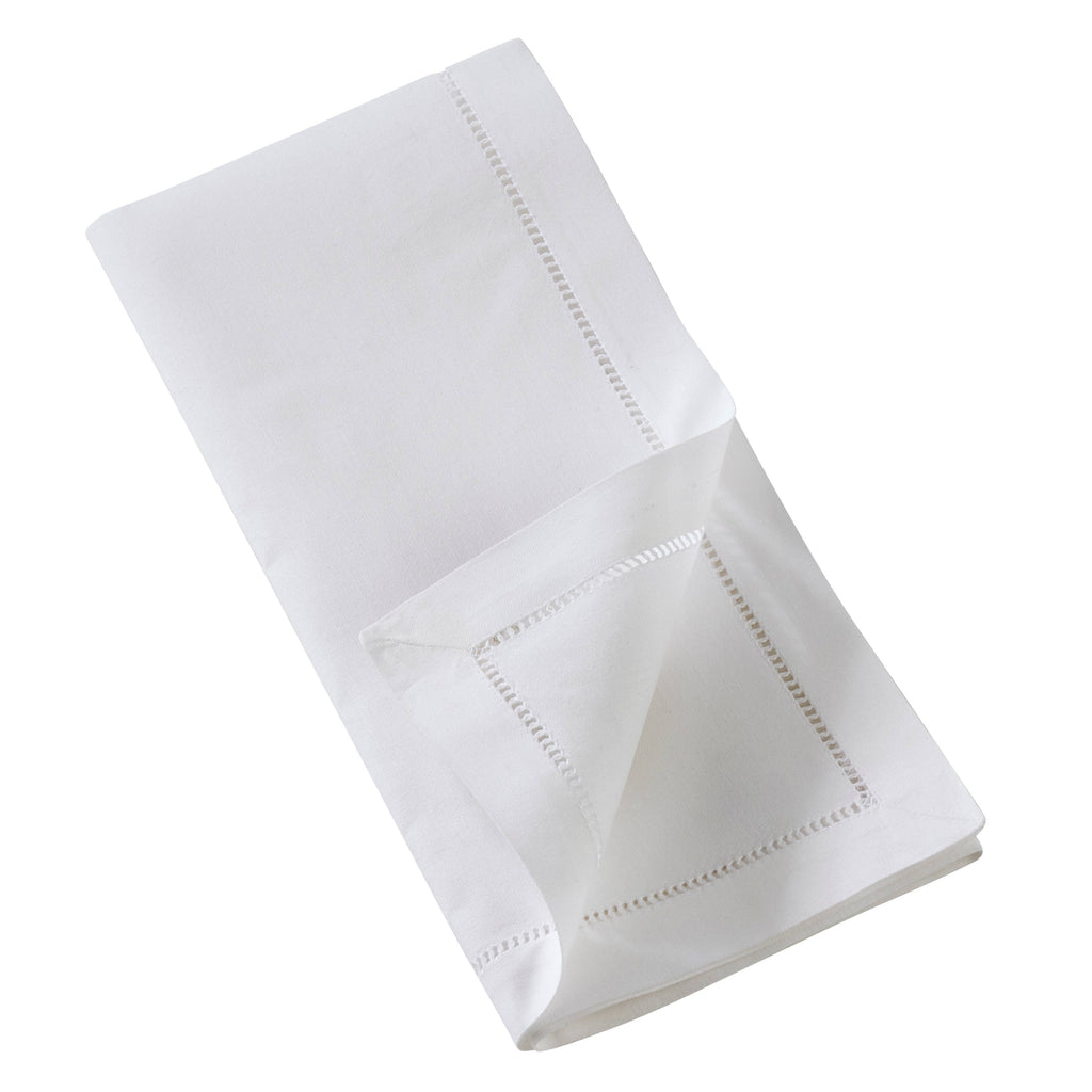 Embr'd Fall Leaf Hemstitch Napkin