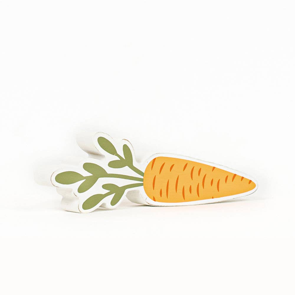 30273 - 8x2.5x1 wd chunky cutout (CARROT) EASTER SPRING