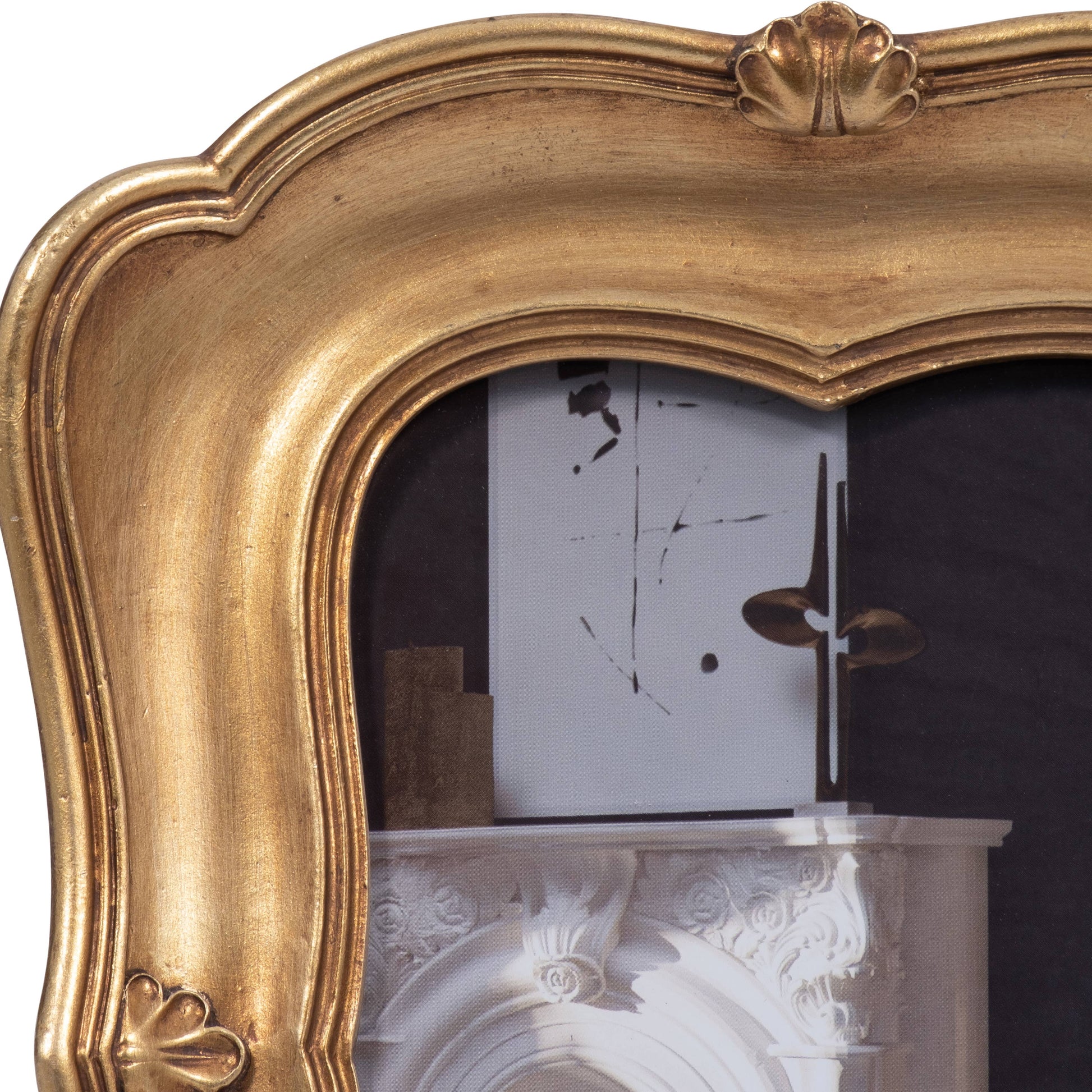 Photo Frame - Gold Resin Decorative Vintage, 4x6 in.