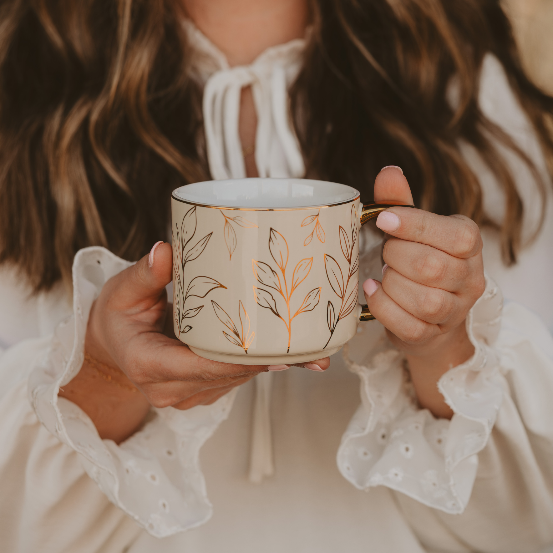 *NEW* Gold Leaves Coffee Mug - Fall Decor & Gifts