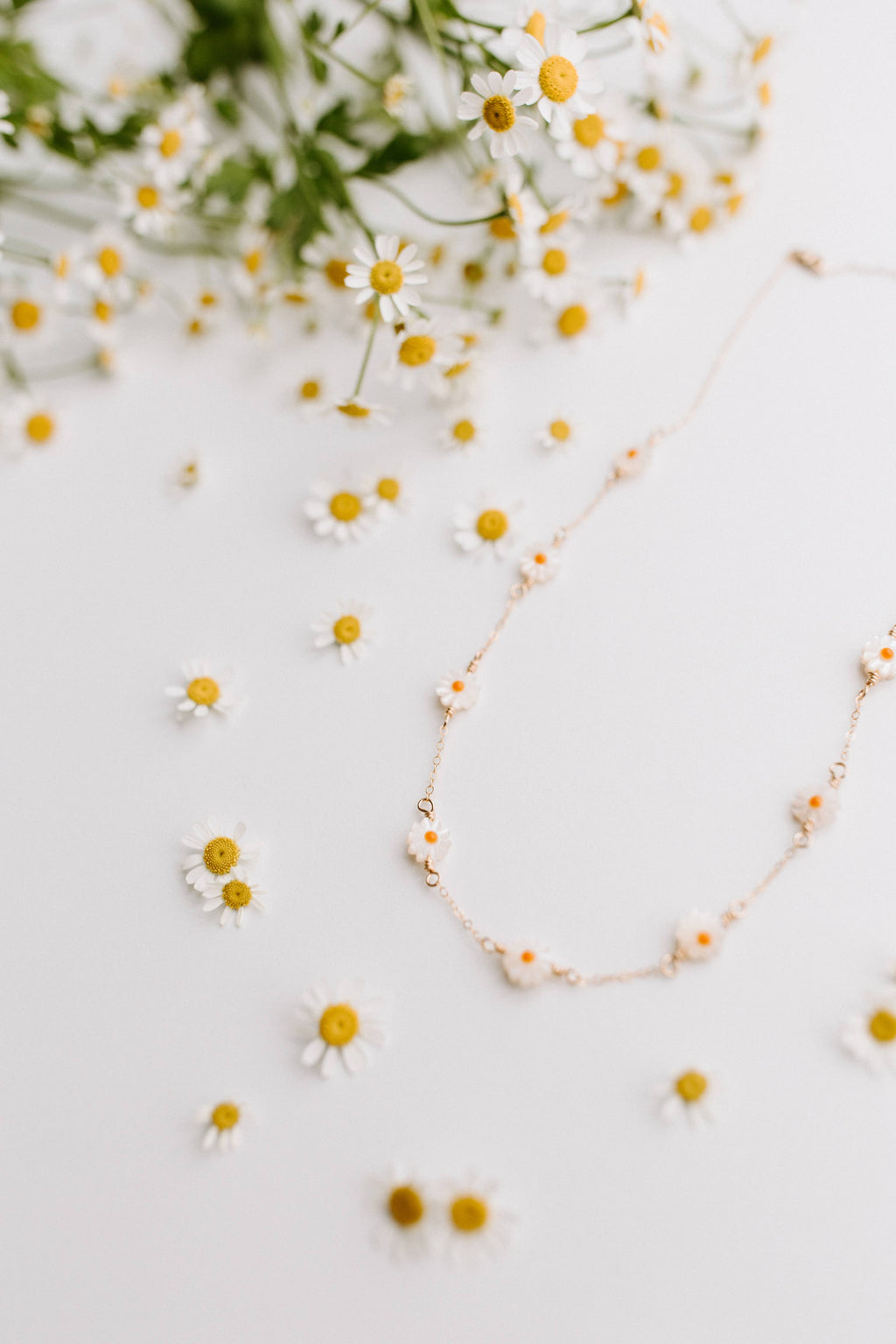 Daisy Necklace Gold Filled