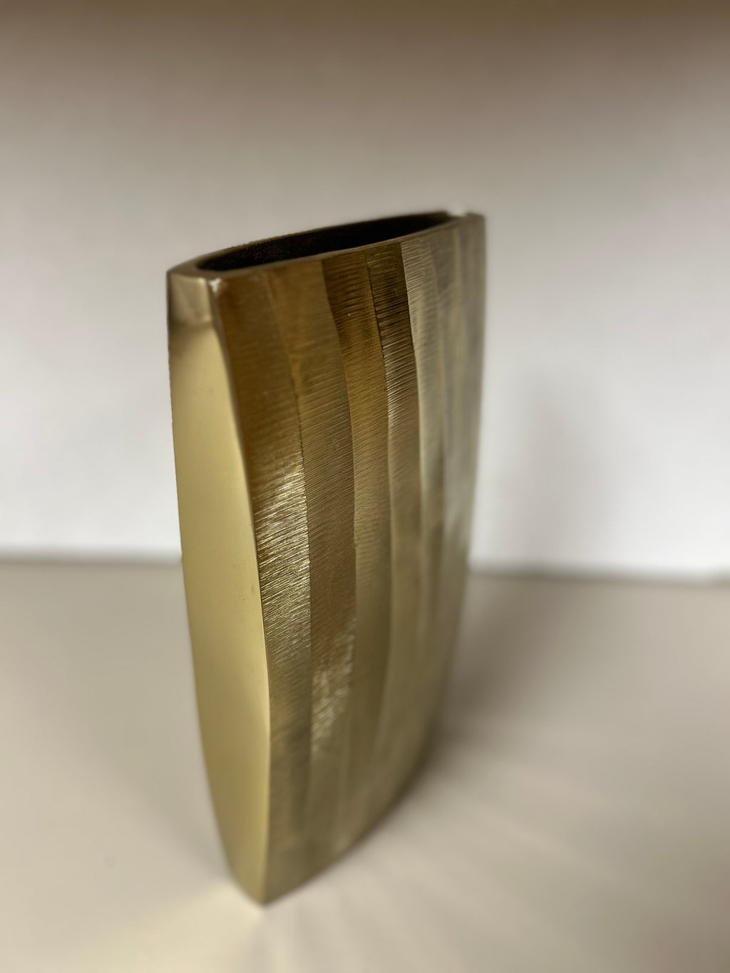 Gold Linear Vases